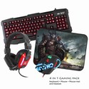 Sumvision Keyboard - Mouse - Headset - Mat 4 in 1 Chaos Pack